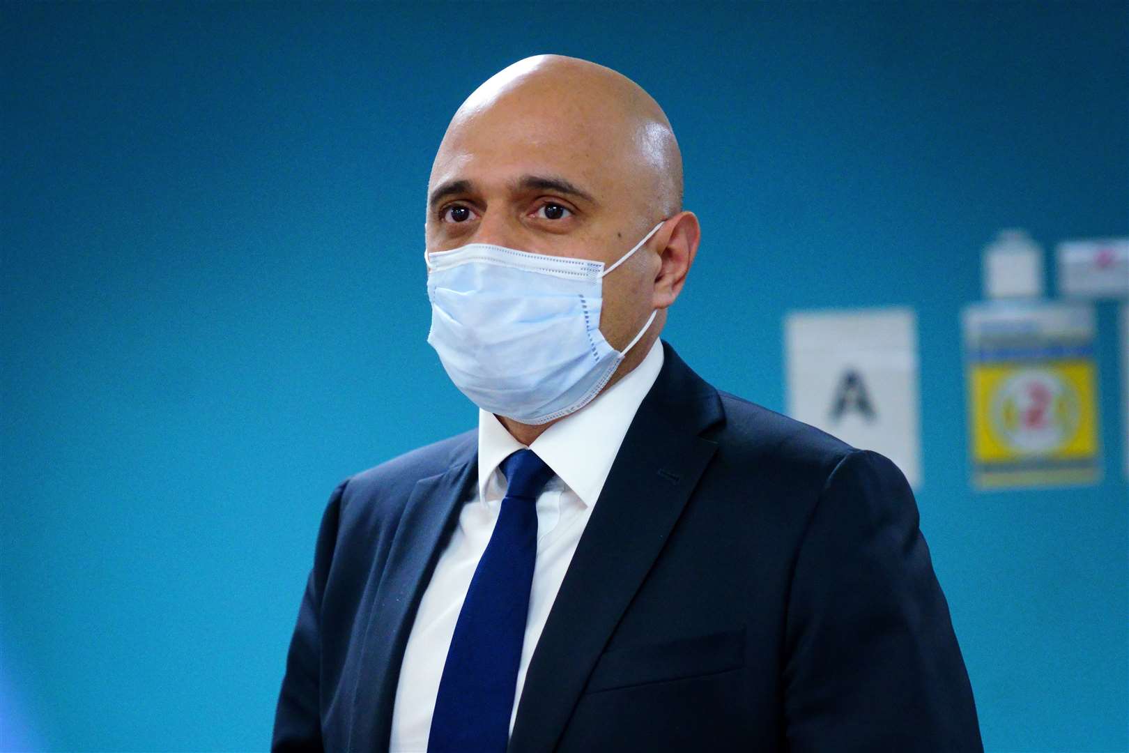 Health Secretary Sajid Javid is said to have been locked in talks with Chancellor Rishi Sunak (Victoria Jones/PA)