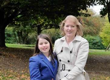 Vanessa, with her daughter Hannah