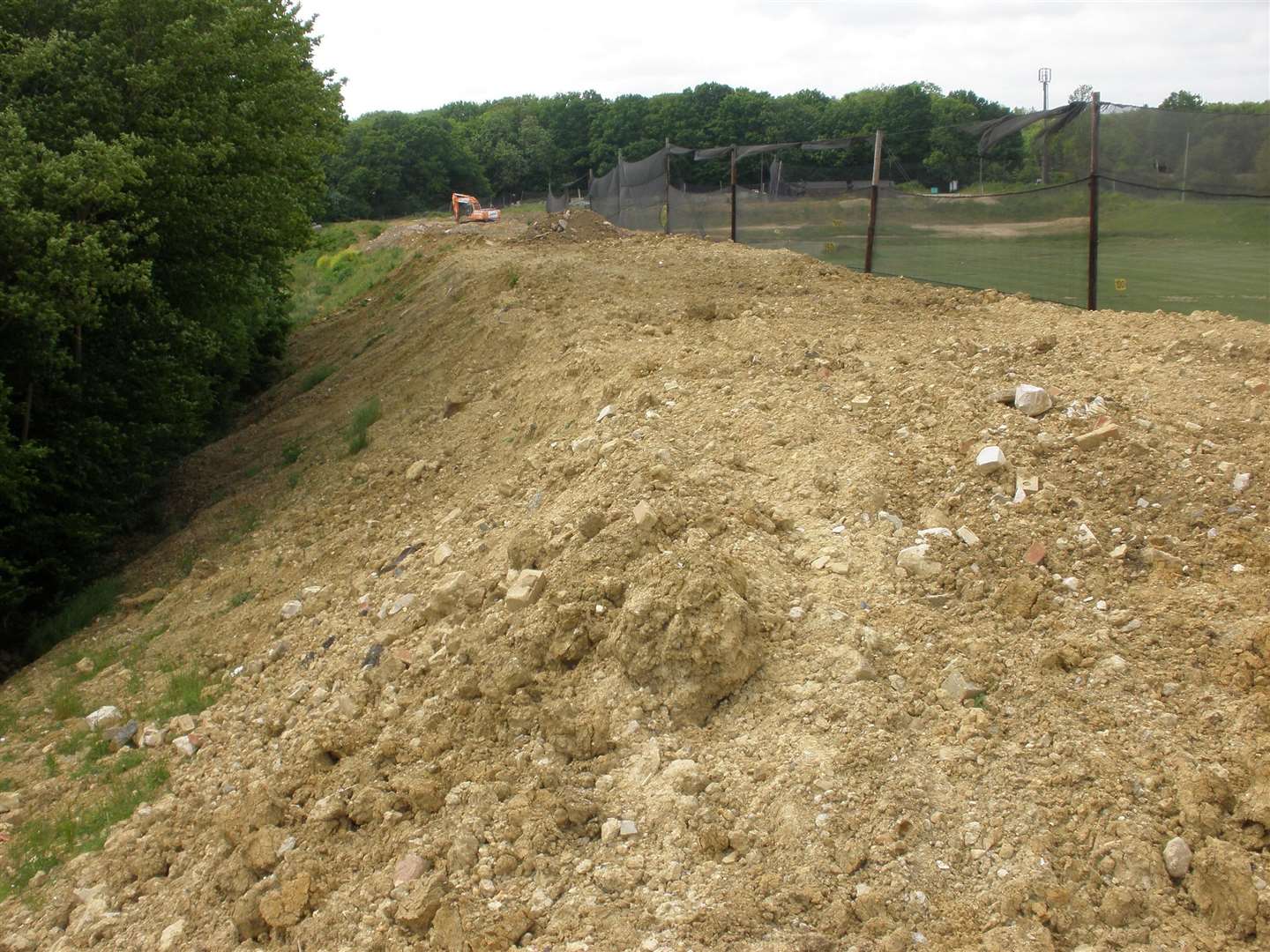 Some of the illegally deposited waste at the site. Picture: Environment Agency