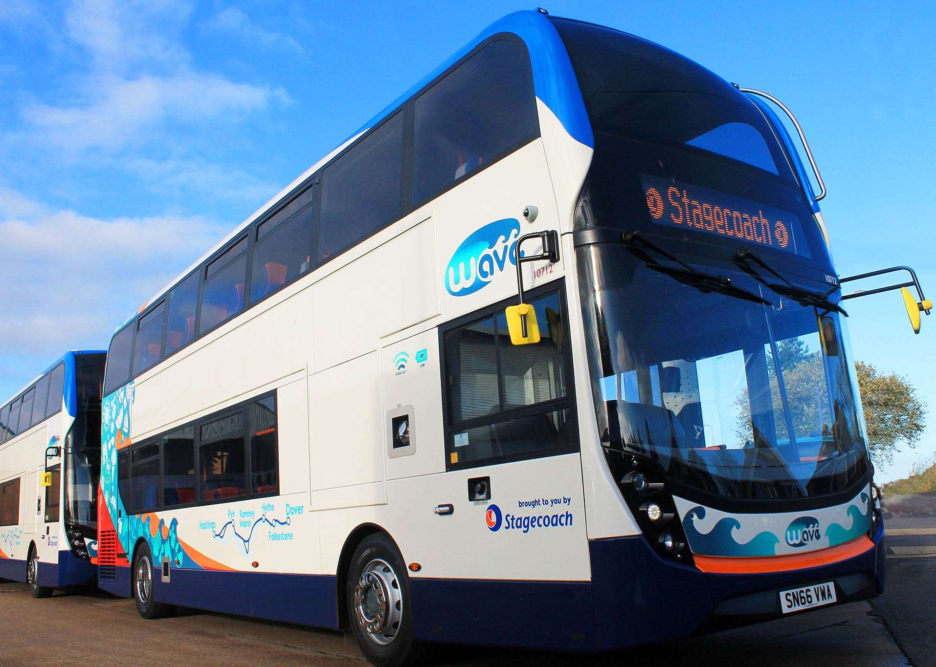 The youngster was on a Stagecoach bus when he was approached by Sharp. Stock picture