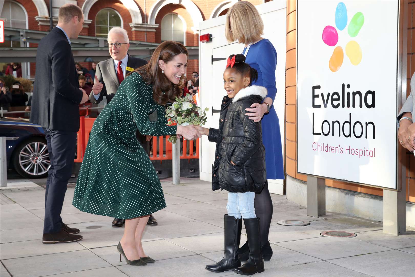 The Duke and Duchess of Cambridge visiting Evelina London Children’s Hospital in 2018 (Chris Jackson/PA)