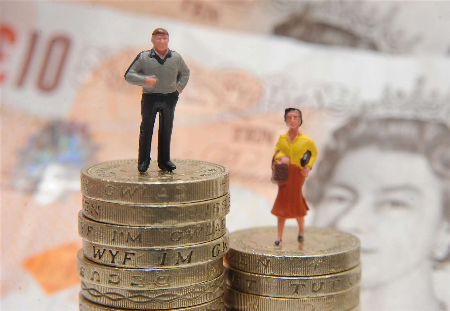 Women in Medway effectively went without pay for more than four months last year due to the gender pay gap