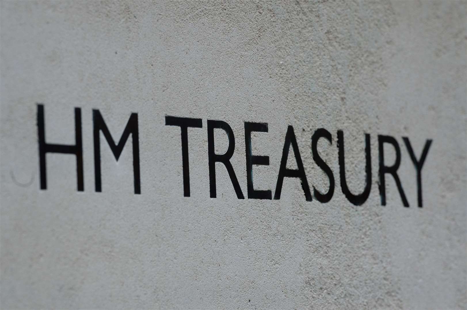 A view of signage for HM Treasury (Kirsty O’Connor/PA)