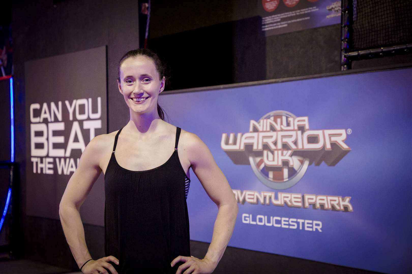 Beth Lodge winner of Ninja Warrior. Picture: ITV