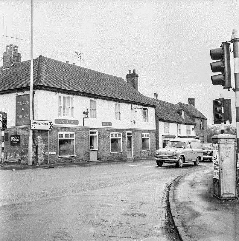 After the traffic lights were installed, the community was split either side of a busy road