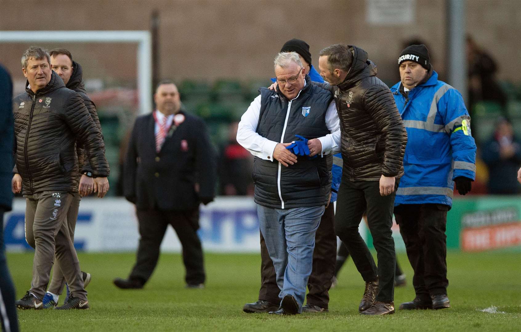 Steve Evans and Michael Appleton will be facing each other again on Tuesday night Picture: Ady Kerry