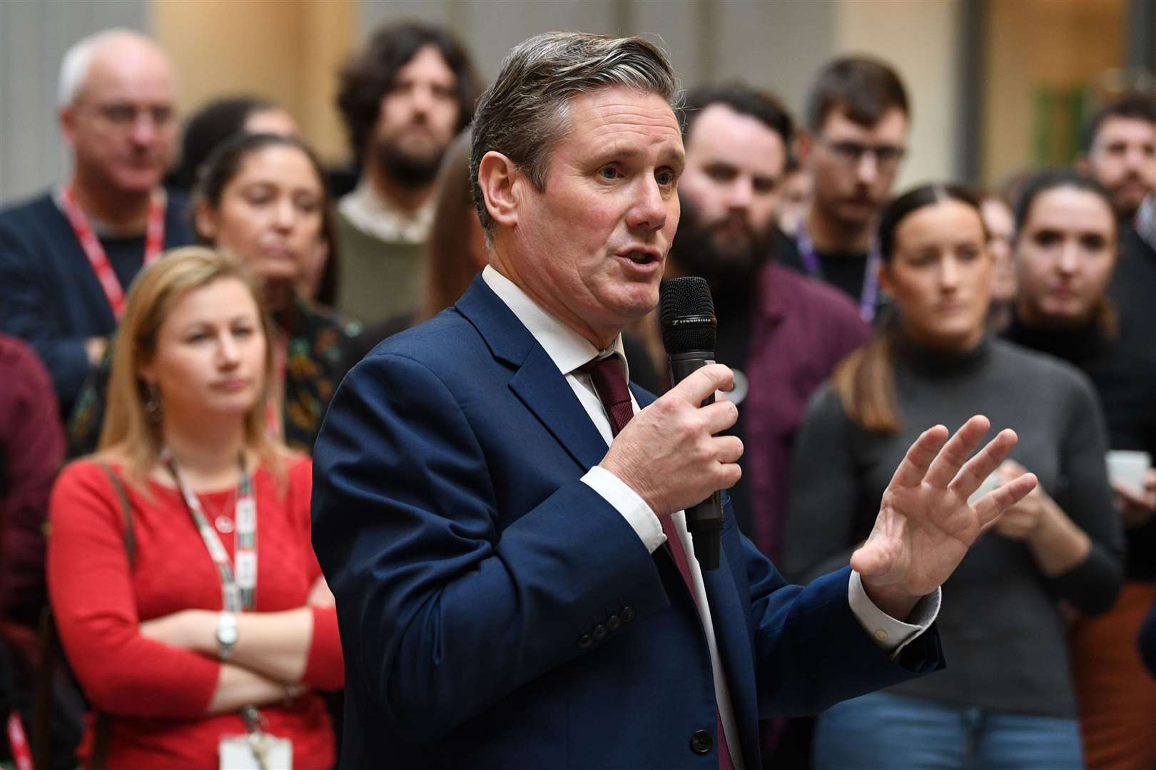 Labour leader Sir Kier Starmer Photo credit should read: Stefan Rousseau/PA Wire. (47163608)