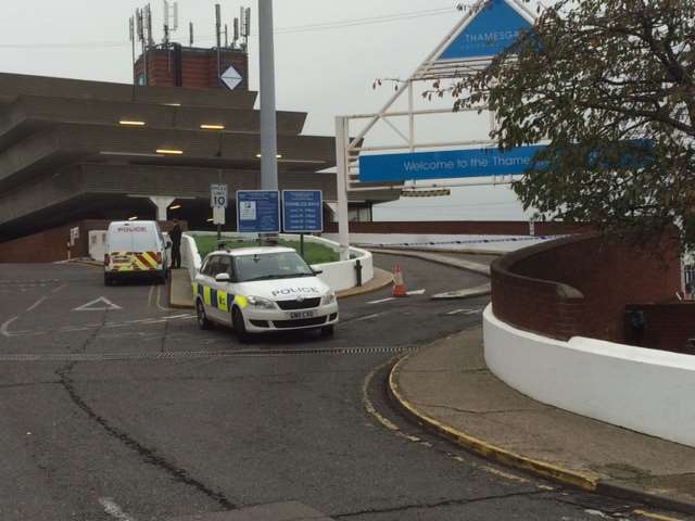 The Thamesgate car park is shut.