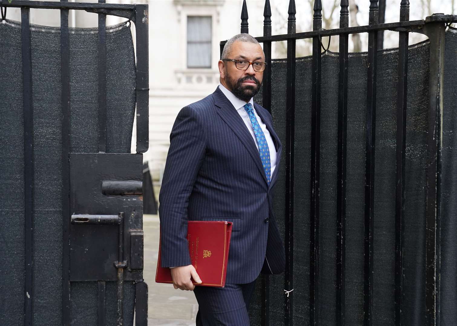 Foreign Secretary James Cleverly will address the Lord Mayor’s Easter Banquet in London on Tuesday (Stefan Rousseau/PA)