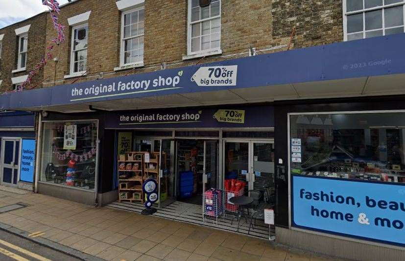 The Original Factory Shop in Deal High Street set to shut