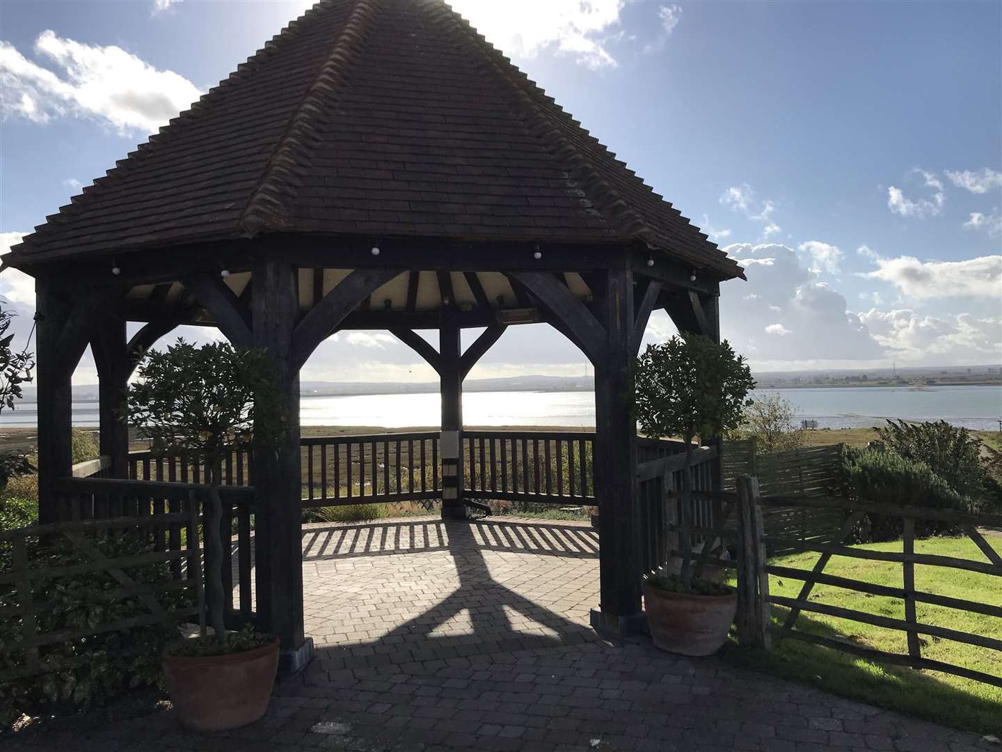 Views of The Swale from The Ferry House Inn at Harty