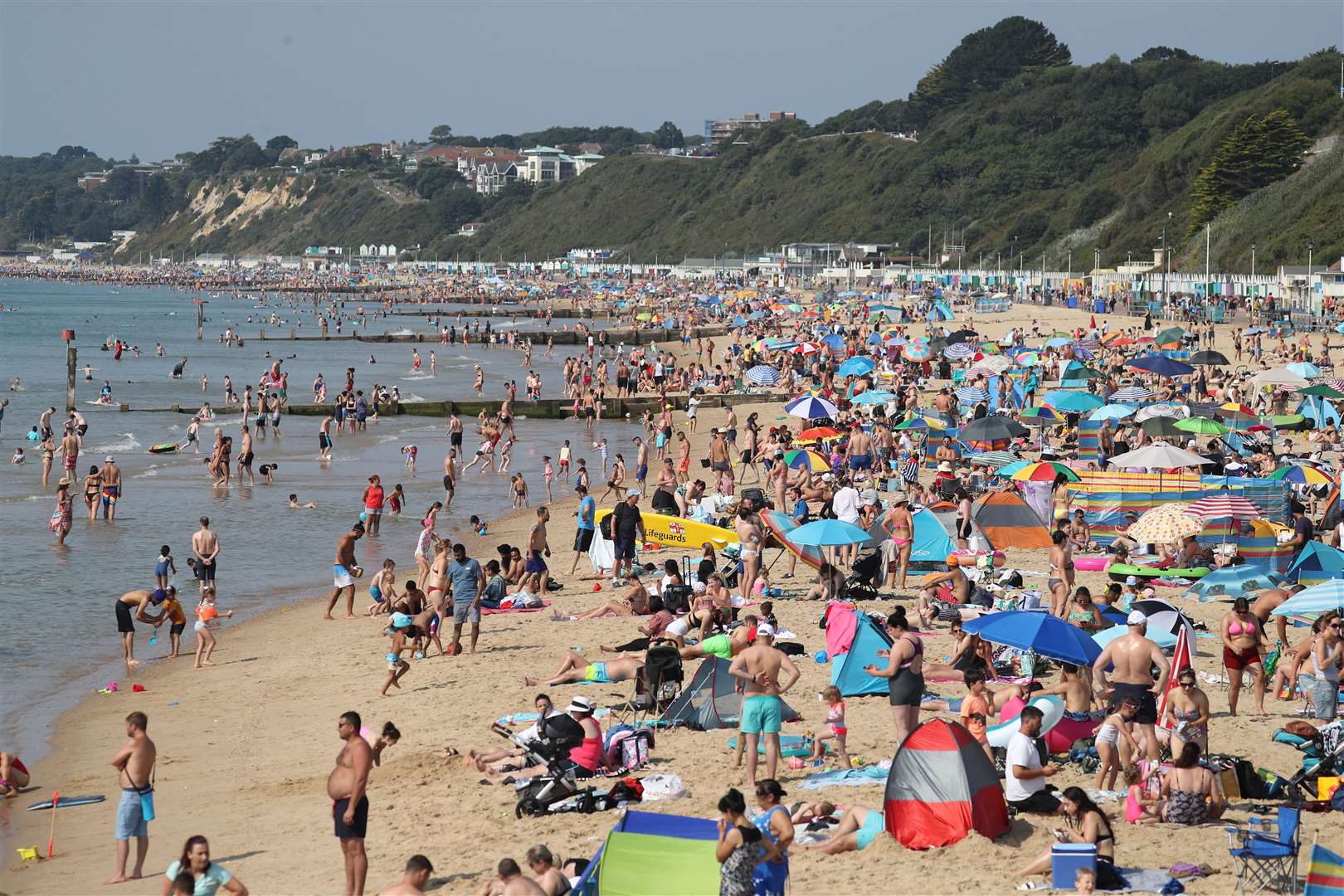 Bournemouth saw another busy day on Sunday (Andrew Matthews/PA)