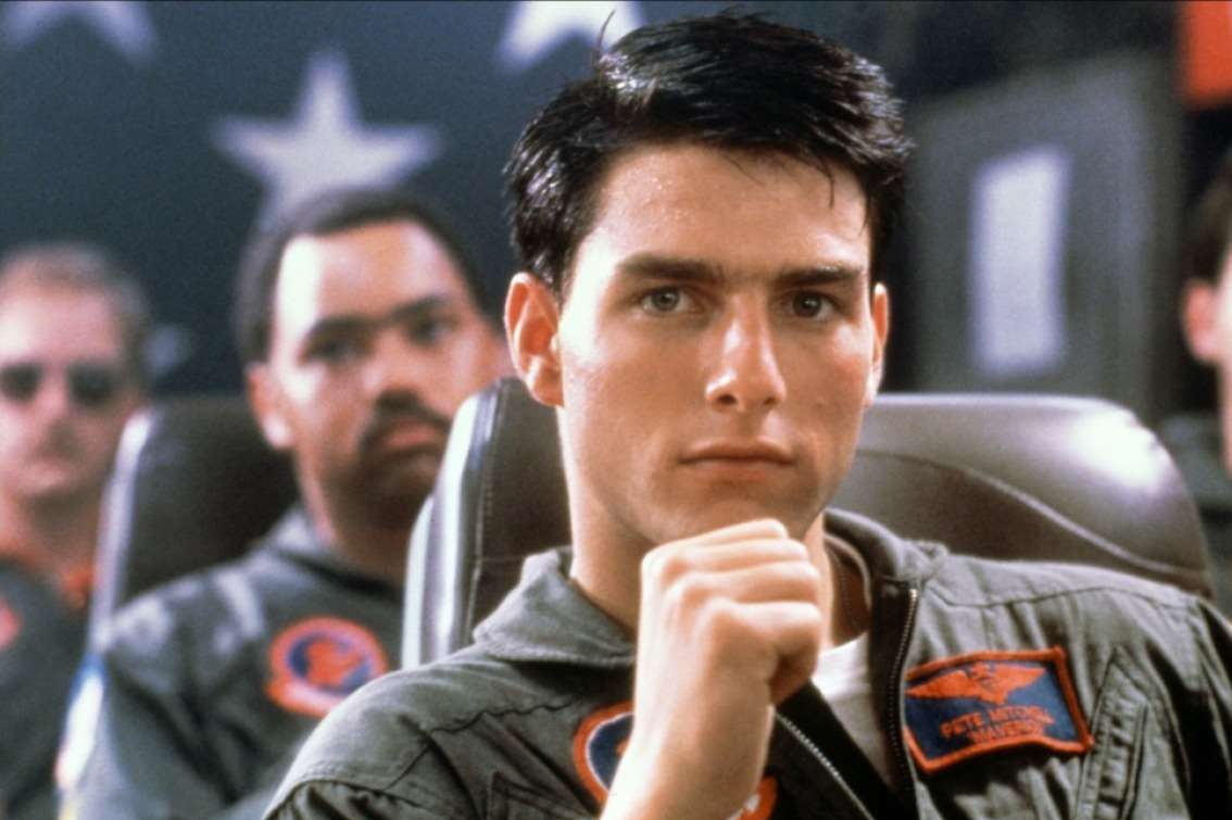 Tom Cruise in Top Gun