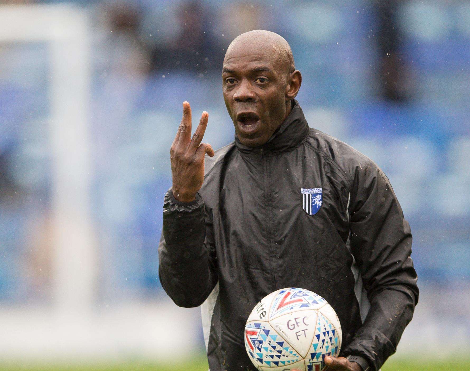 Gills coach Ian Cox was on media duties this week following the defeat at Tottenham Picture: Ady Kerry