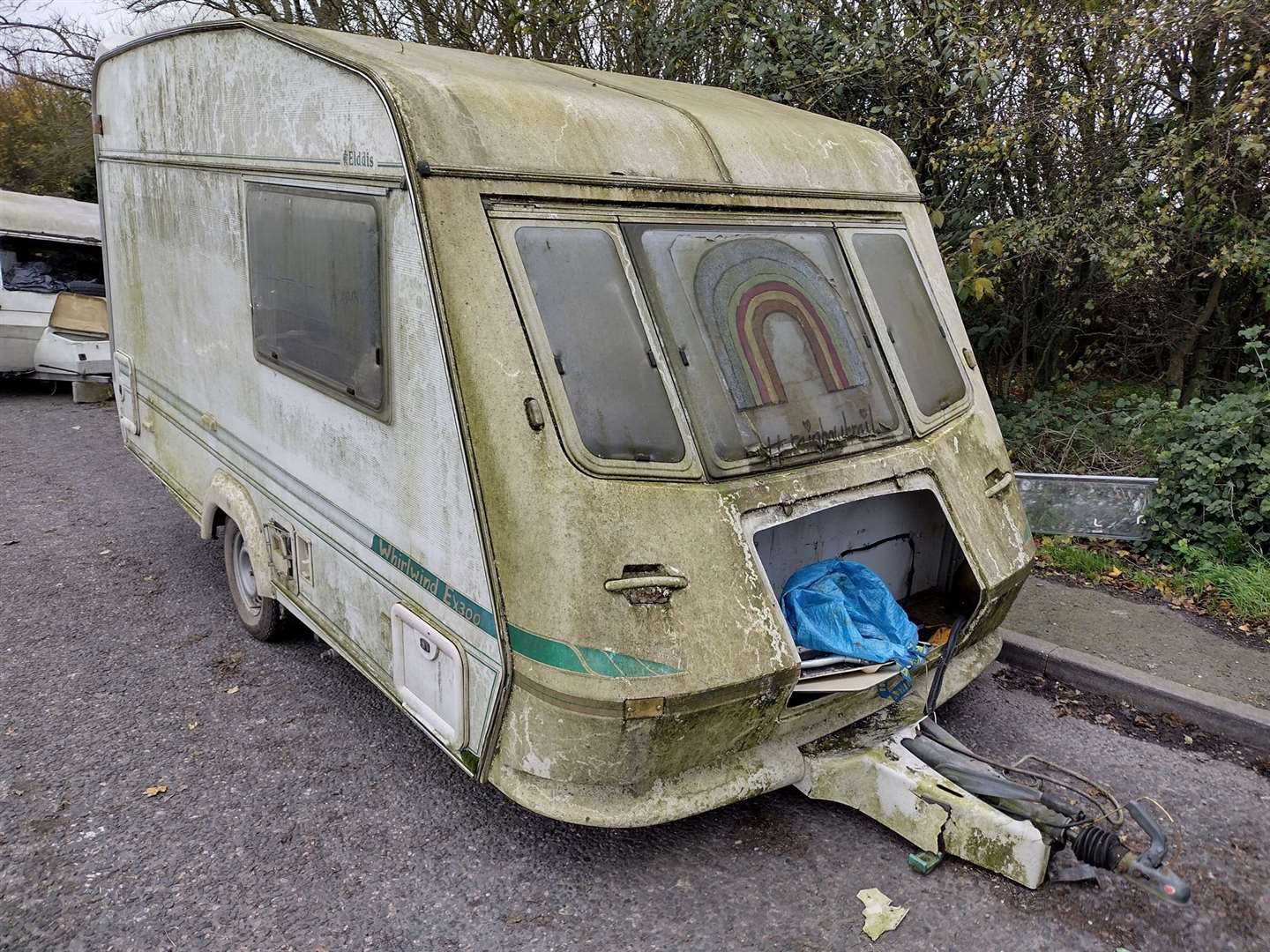 It is not yet known who dumped them. Picture: Thanet District Council