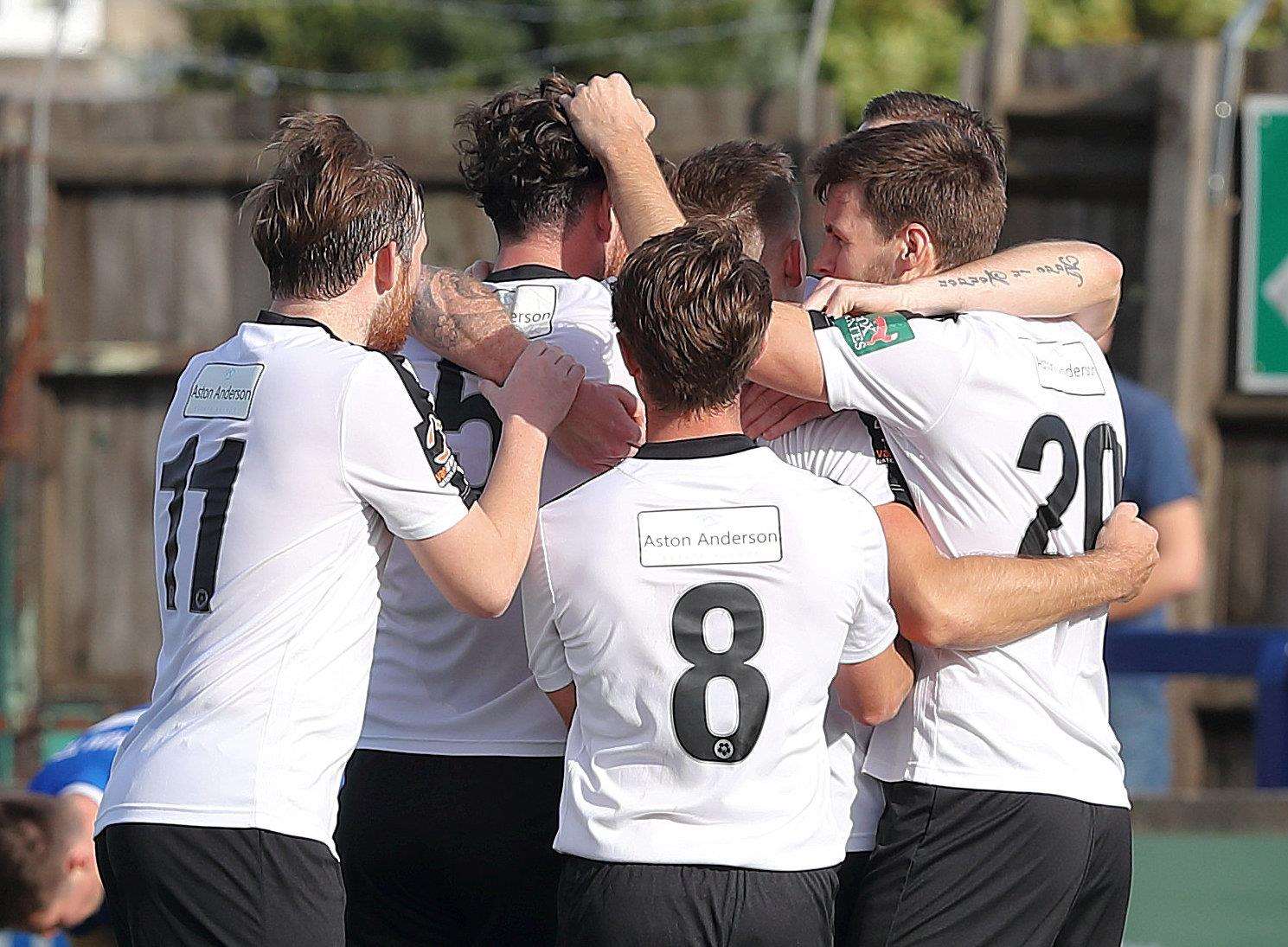 Dartford celebrate at Chippenham Picture: Richard Chappell