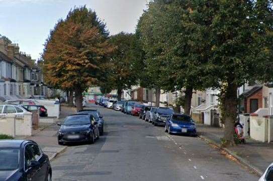 A man was stabbed in Copenhagen Road, Gillingham, on Tuesday, August 6. Picture: Google