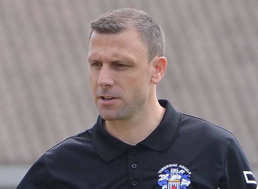 Tonbridge Angels boss Steve McKimm Picture: Gary Browne