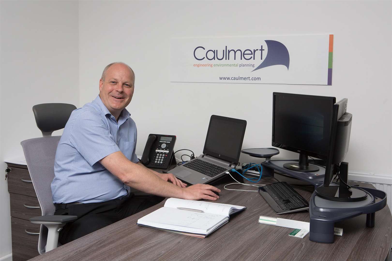 Caulmert's Ian Crofts is delighted with latest contract (4371175)