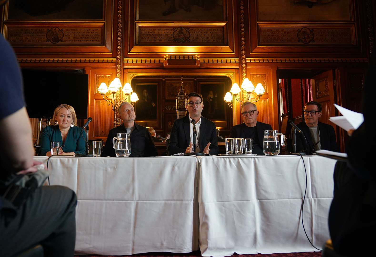 The panel marked Mental Health Awareness Week (Yui Mok/PA)