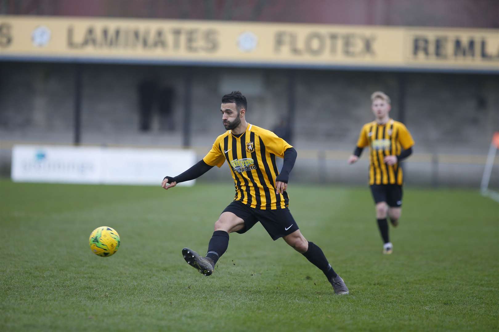 Kieron McCann will be back at Folkestone Invicta next season Picture: Andy Jones