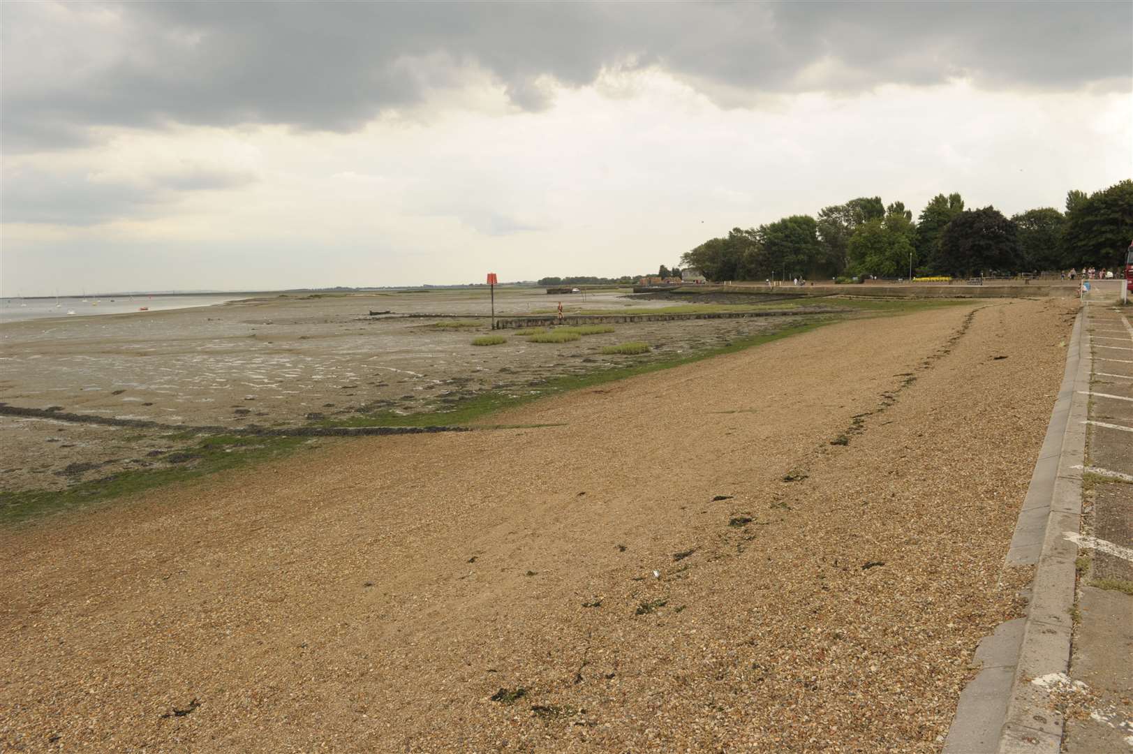 Emergency services were called to The Strand, Gillingham