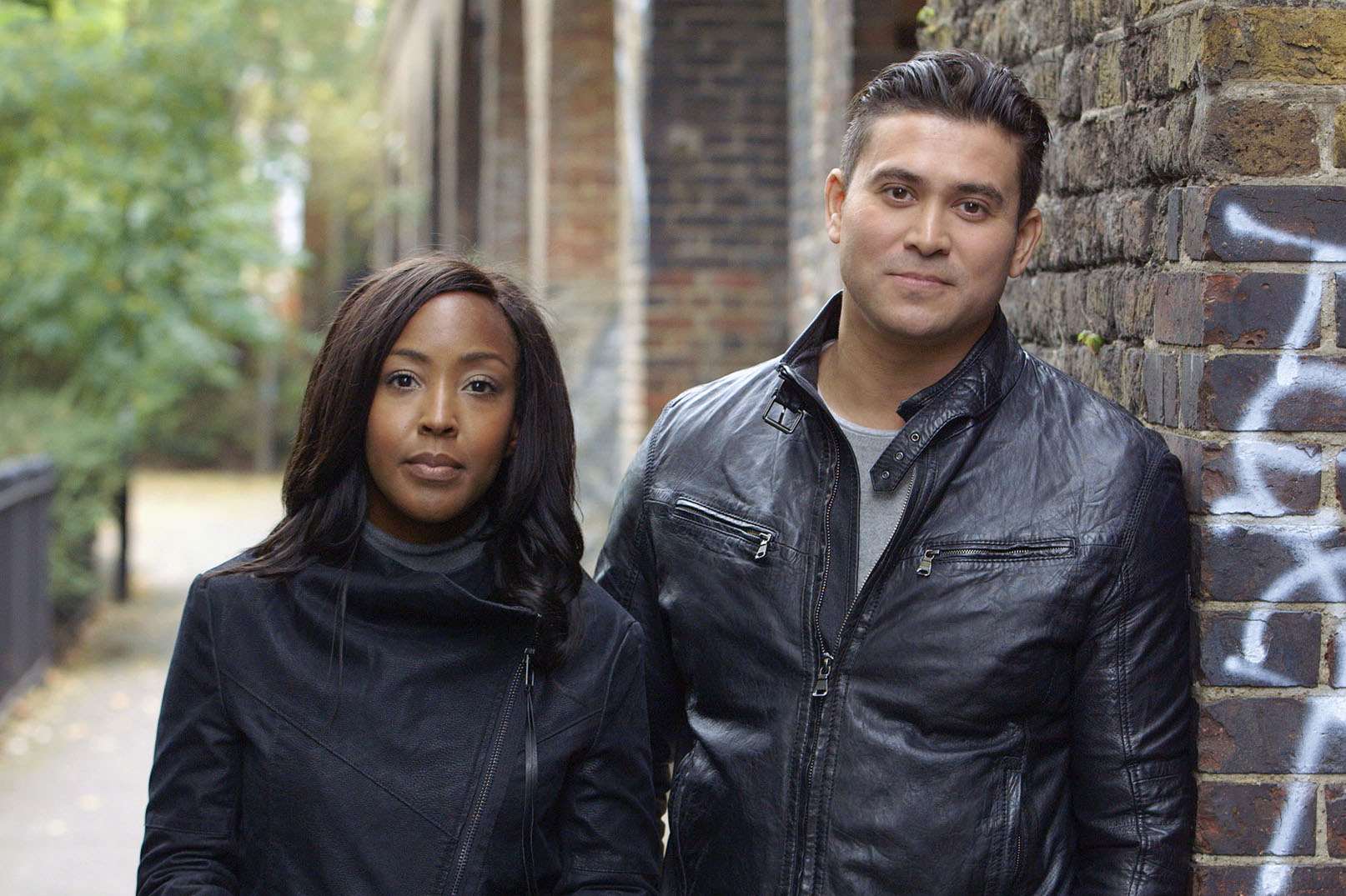 Ill Gotten Gains presenters Angellica Bell and Rav Wilding