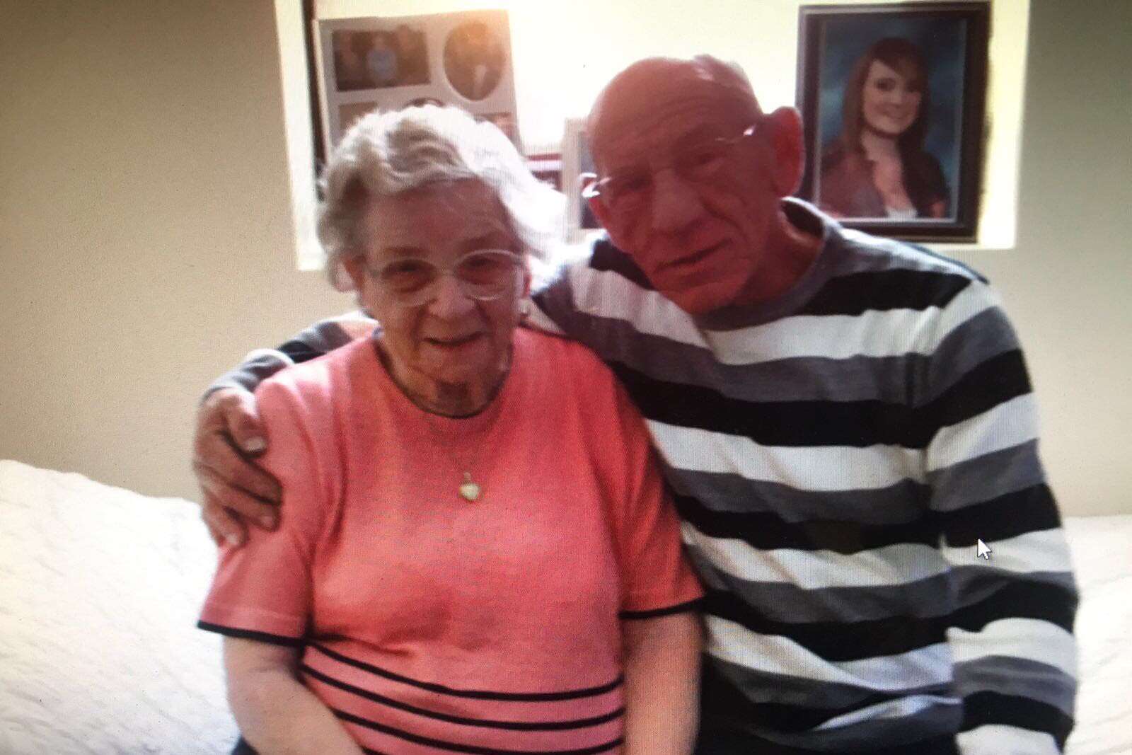 Tony Law with his late mother