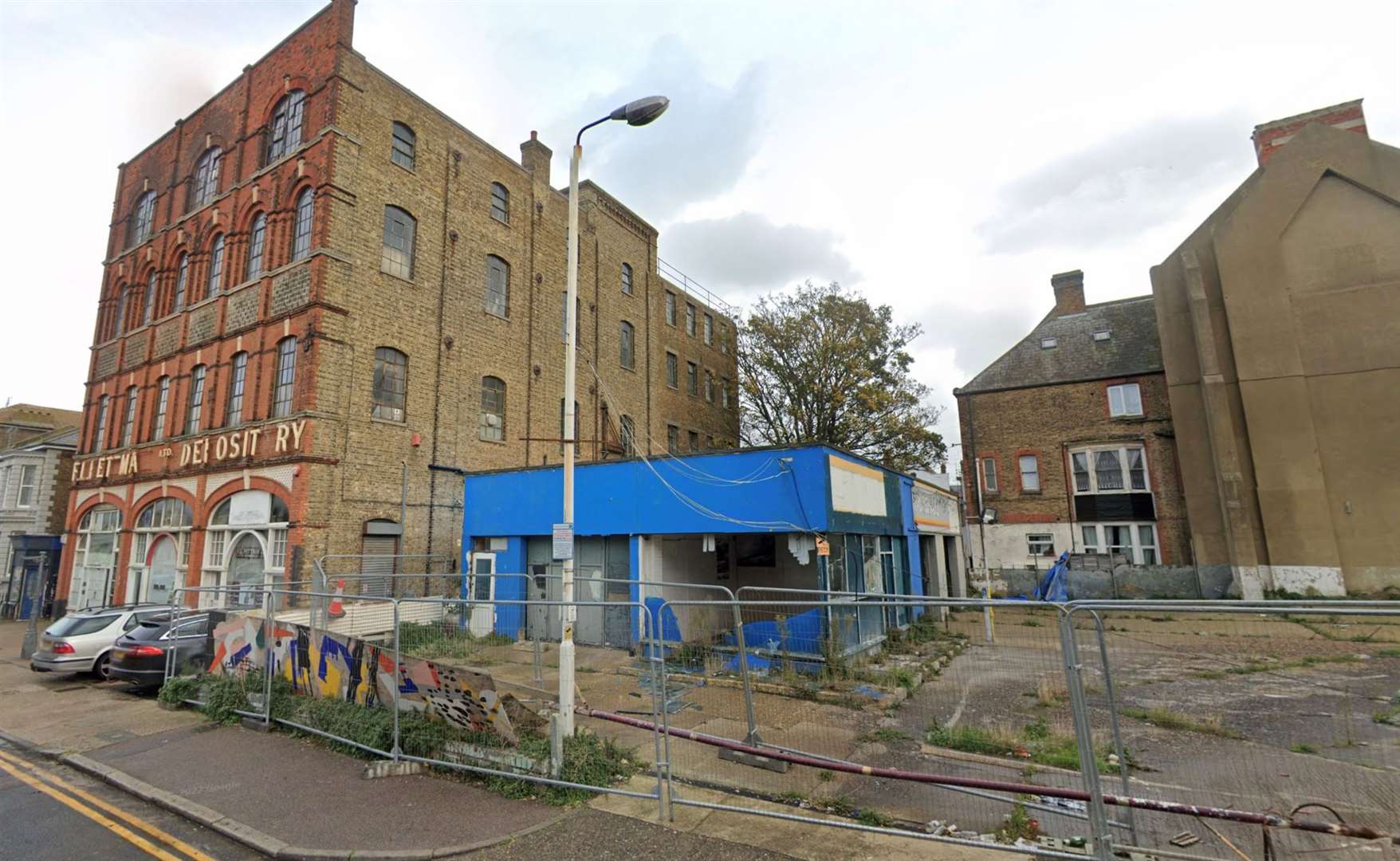 The Athelstan Road and Northdown Road plots in Margate up for redevelopment. Picture: Google