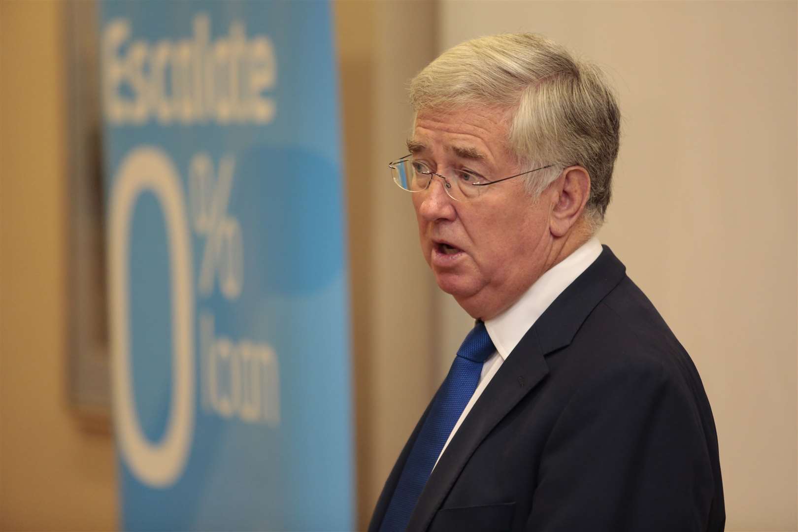 Michael Fallon. Picture: Martin Apps