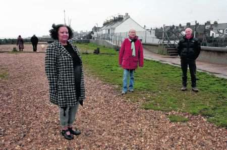 Dee Cartwright, Sarah Pout and Paul McNally