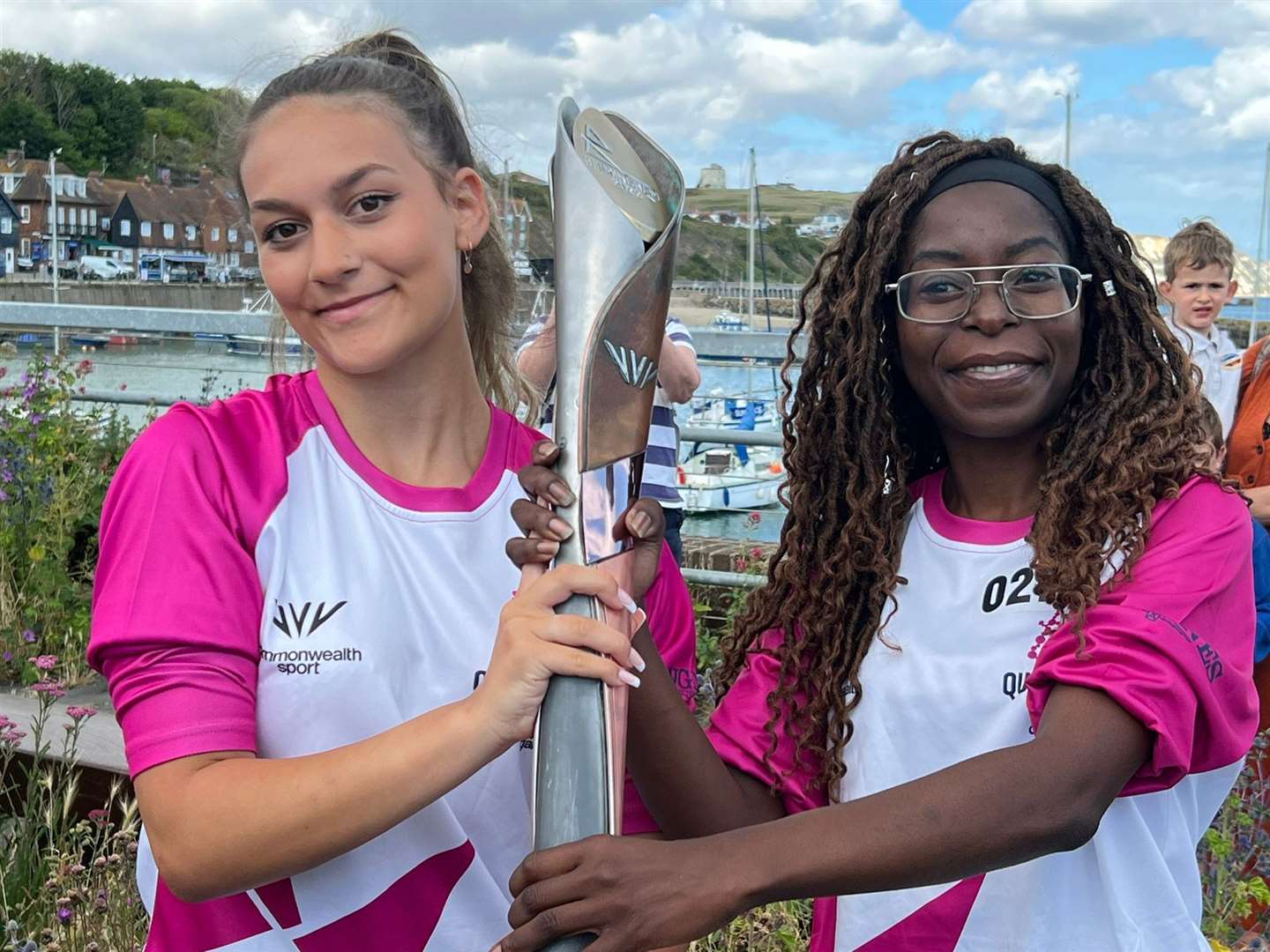 The Queen's Baton Relay has arrived in Kent Picture: Barry Goodwin