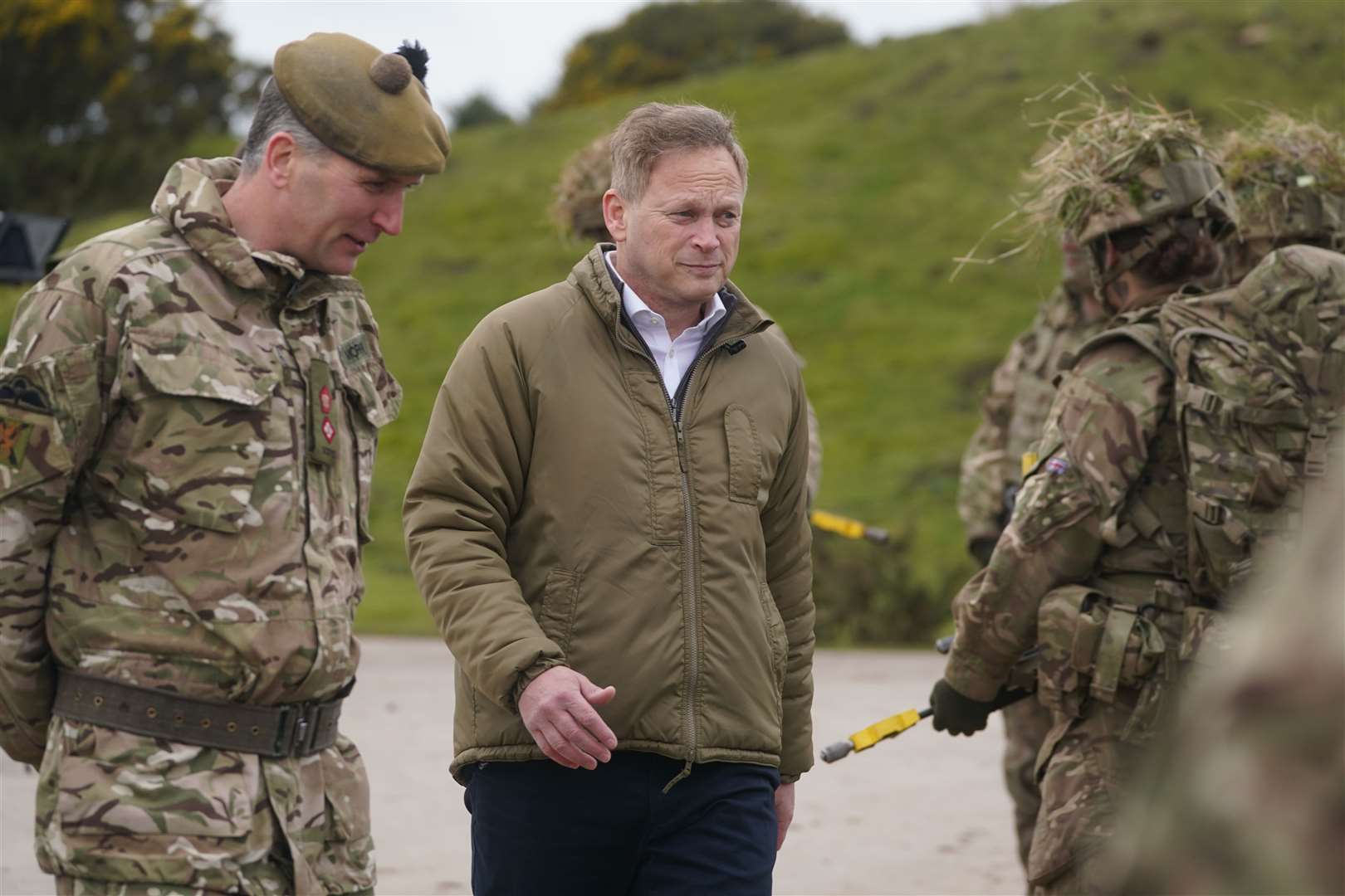 Defence Secretary Grant Shapps (Owen Humphreys/PA)