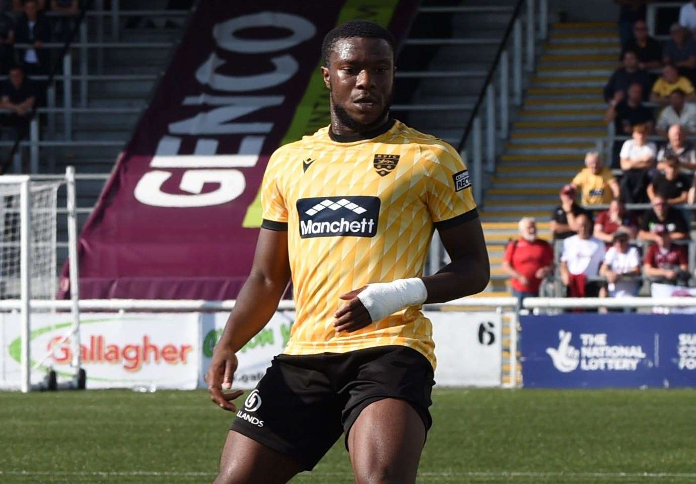 Maidstone United defender Chi Ezennolim. Picture: Steve Terrell