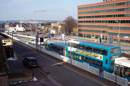 An accident in Best Street caused traffic chaos