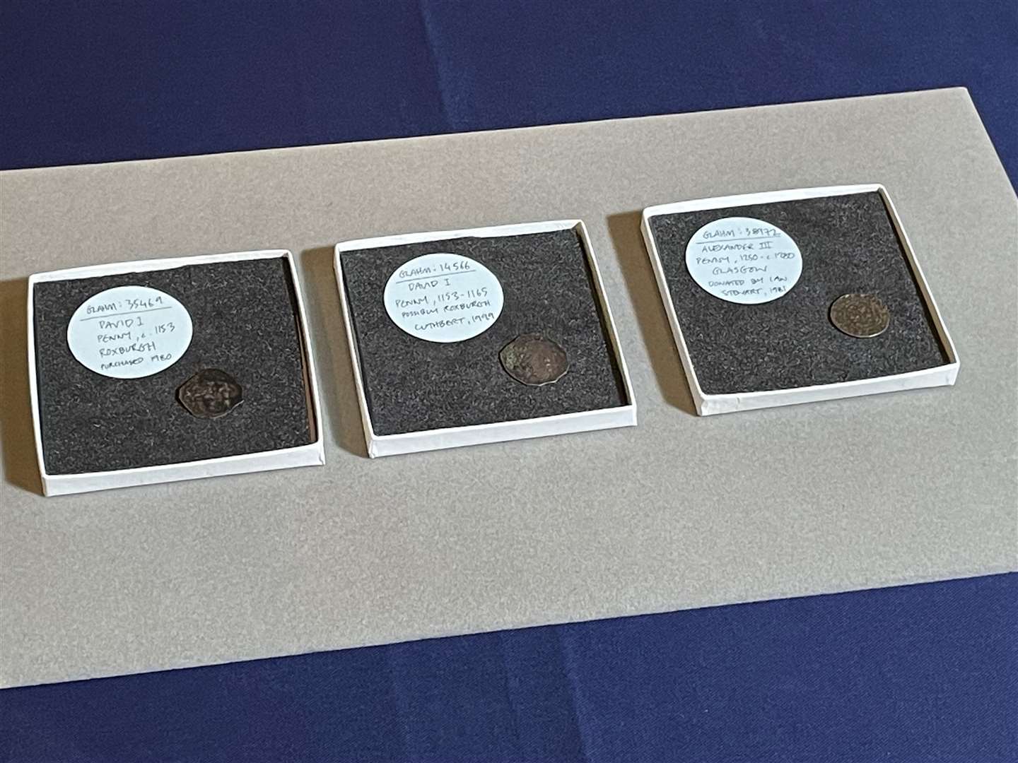 Early coins from the period of those that were stolen (PA)