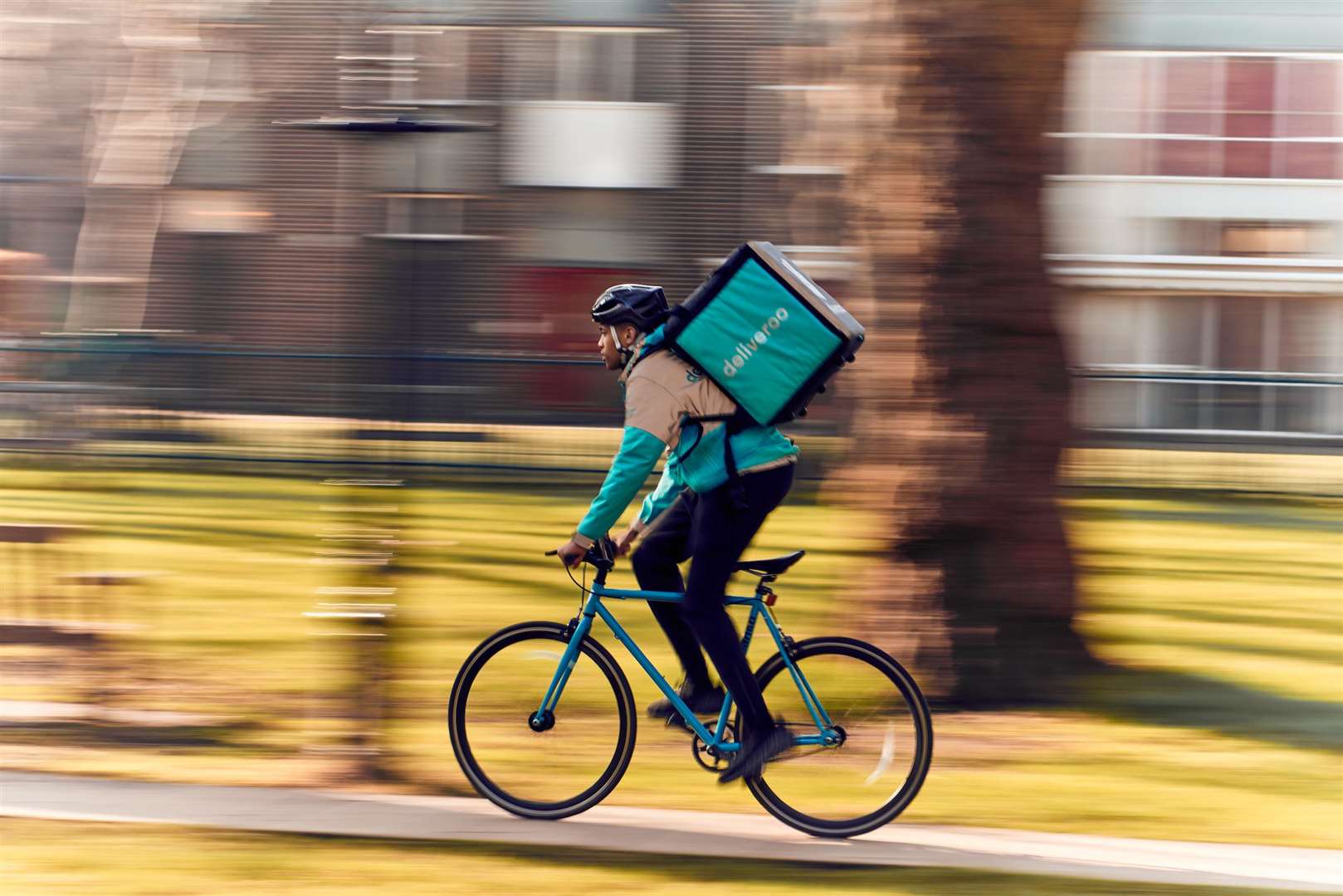 Deliveroo and Just East have established themselves in the market - but could they be facing some local opposition? Picture: Deliveroo