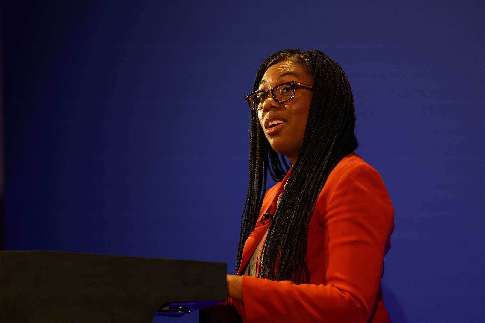 Kemi Badenoch warned that Reform candidates were ‘not fit’ to make important political decisions (Carl Recine/PA)