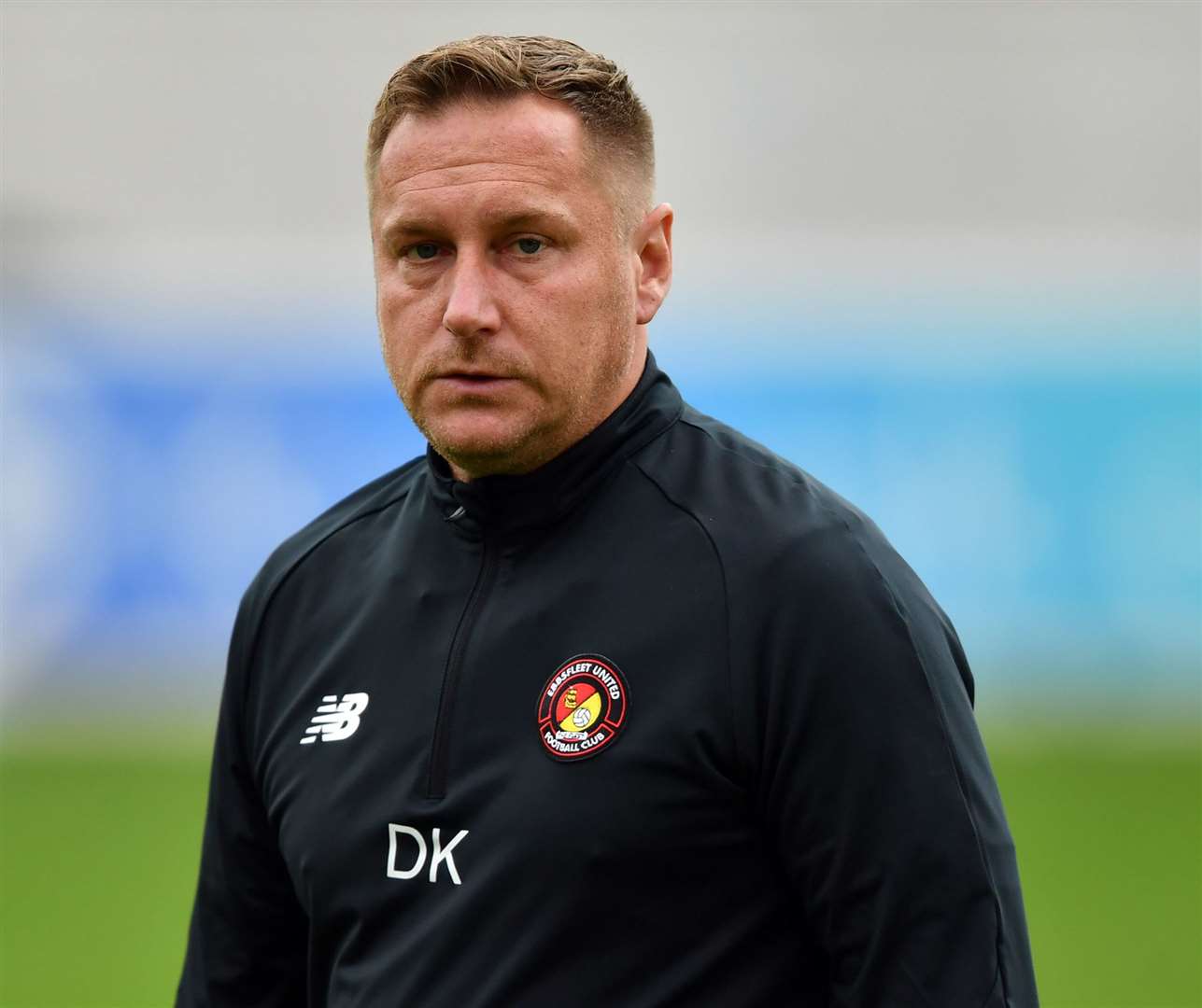 Ebbsfleet United manager Dennis Kutrieb Picture: Keith Gillard