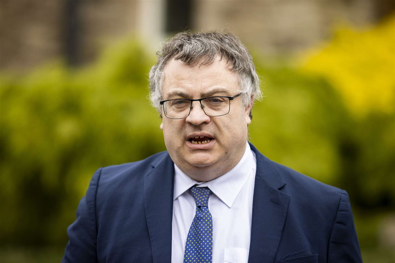 Stephen Farry claimed Northern Ireland is ‘falling apart’, with ‘massive pressures in terms of public sector pay’ (Liam McBurney/PA)