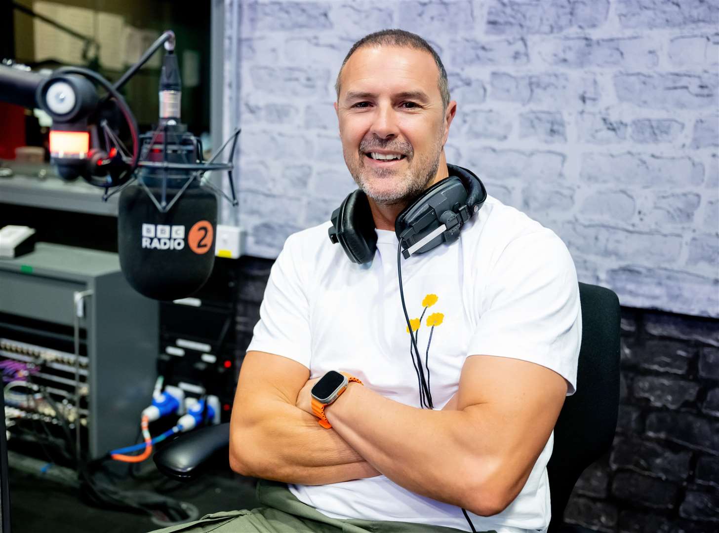 Paddy McGuinness has successfully completed a 300-mile cycle ride on a Raleigh Chopper (BBC/PA)