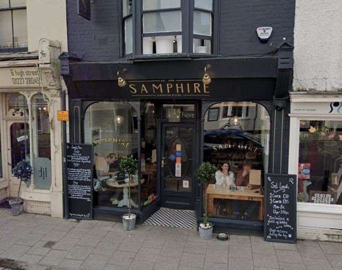 Self-dubbed “accidental restaurateur" George Begg is seeking formal permission for the change of use of the two upper floors of Samphire, based in Whitstable High Street, to be used as a kitchen. Picture: Google