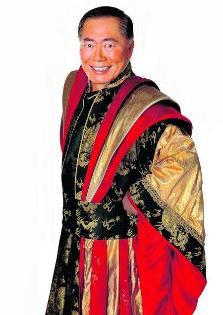 George Takei, starring in panto in Chatham