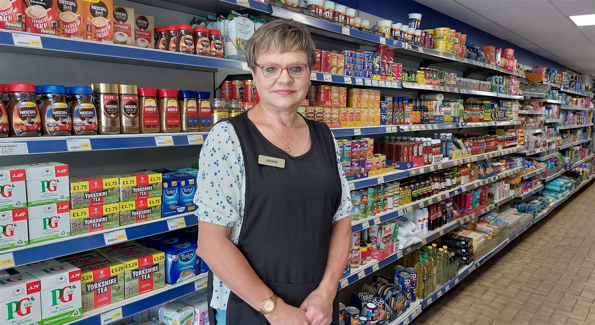 Resident Jackie Macey would prefer the bus gate to be open to all traffic