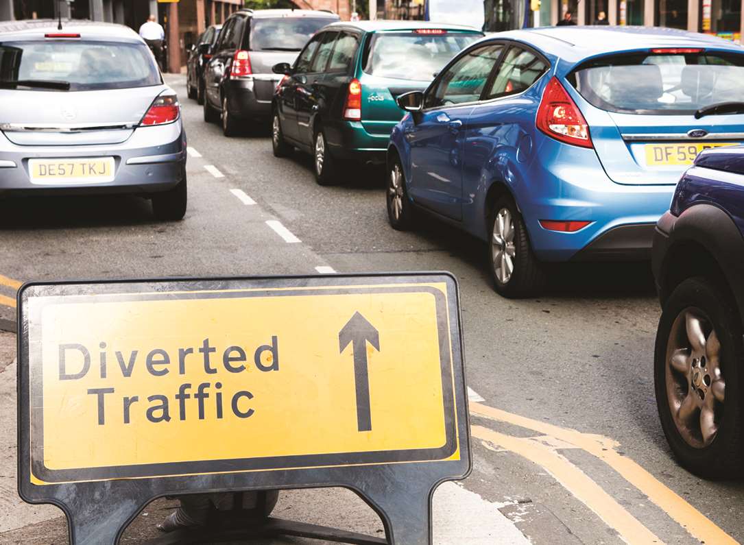 Delays on the A291 between Herne Bay and Canterbury