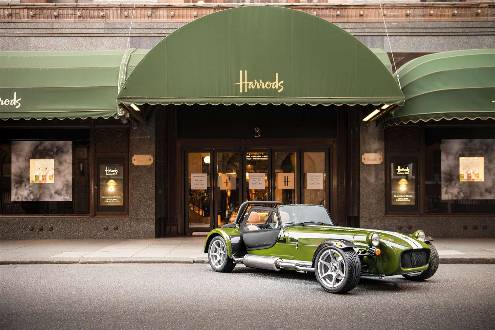 The Seven Harrods Edition. Picture: PA Photo/Caterham