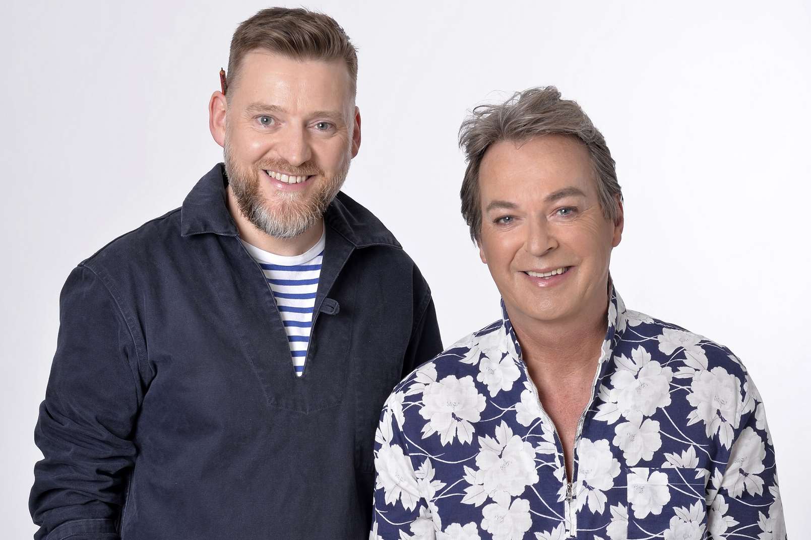 Julian Clary and David Roberts Picture: Steve Ullathorne