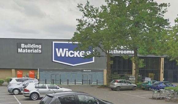 Plans showing how the new Wickes store would look