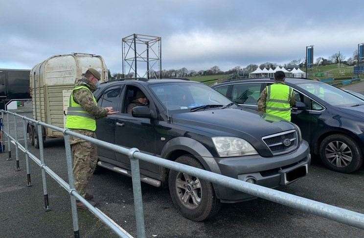 The Army is testing any vehicle weighing up to 7.5 tonnes at Lydden