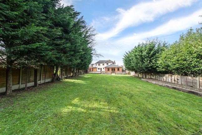 The huge rear garden. Picture: Zoopla / Robinson, Michael & Jackson